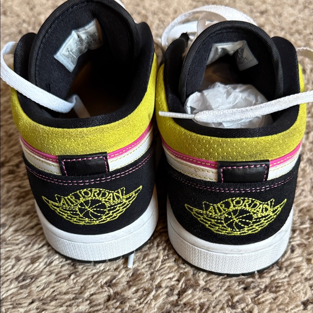 Jordan Womens’ Black, Pink, and White Sneakers - Picture 6 of 6